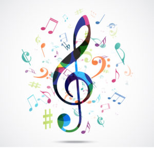music treble clef deposit photo